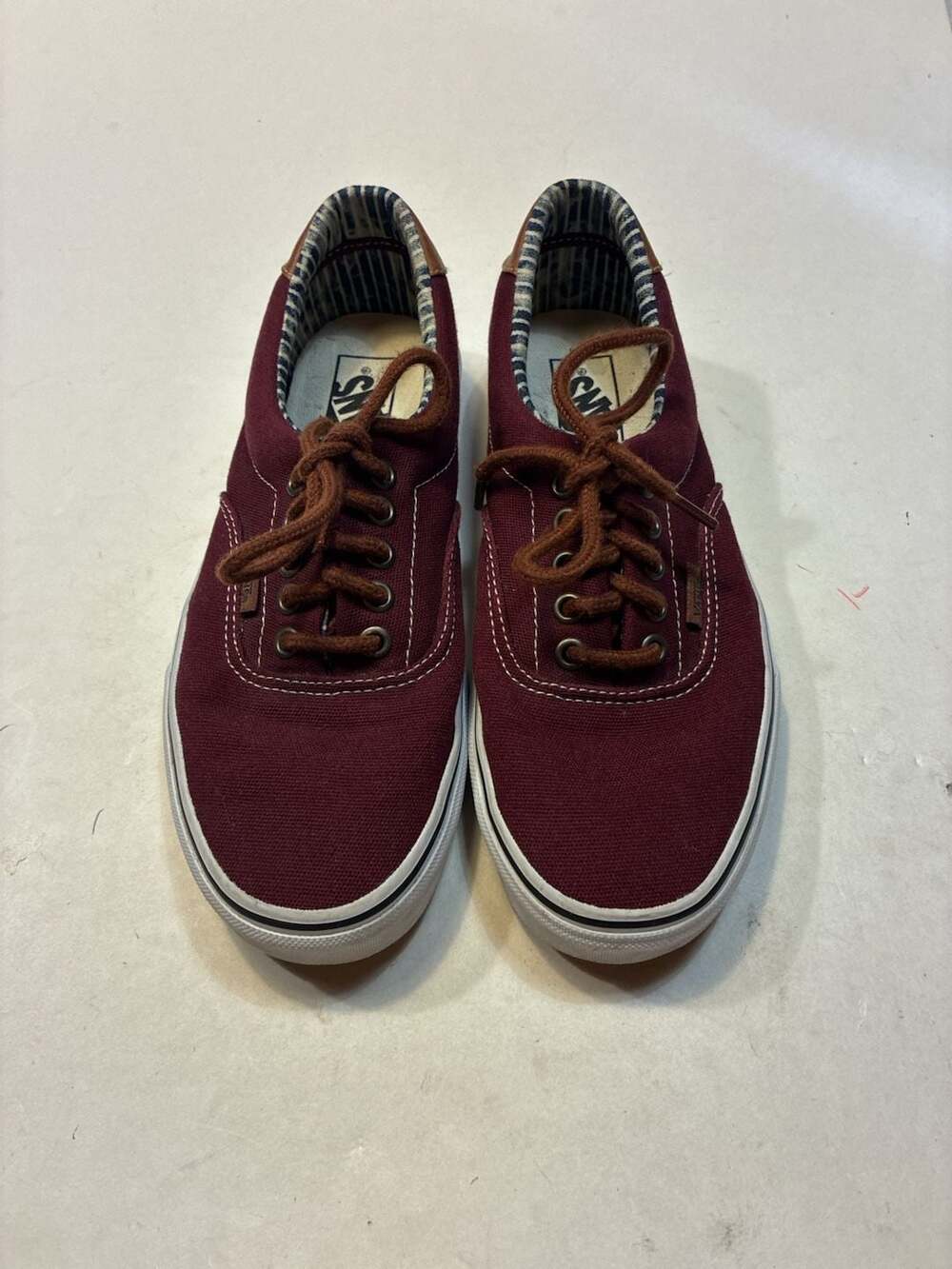 Vans Era 59 C&L Port Royale Stripe Denim Skate Shoes
